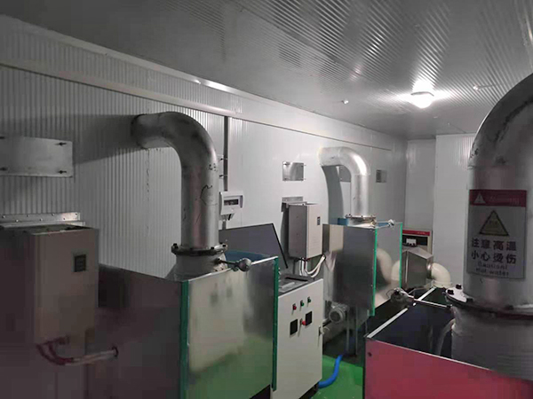 電磁加熱烘干物料